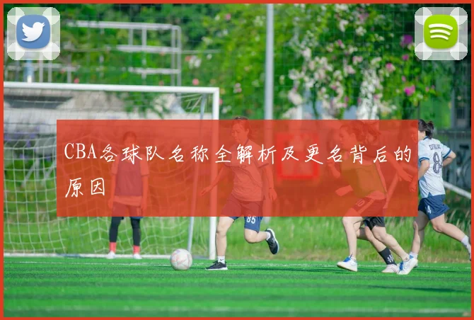 CBA各球队名称全解析及更名背后的原因